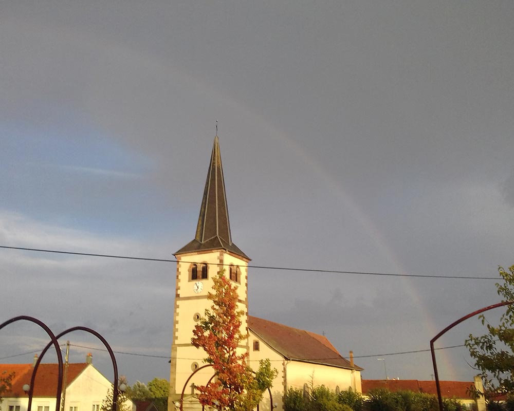 Église de Gondrexange en Moselle